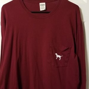 Pink Victoria's Secret Long Sleeved Top